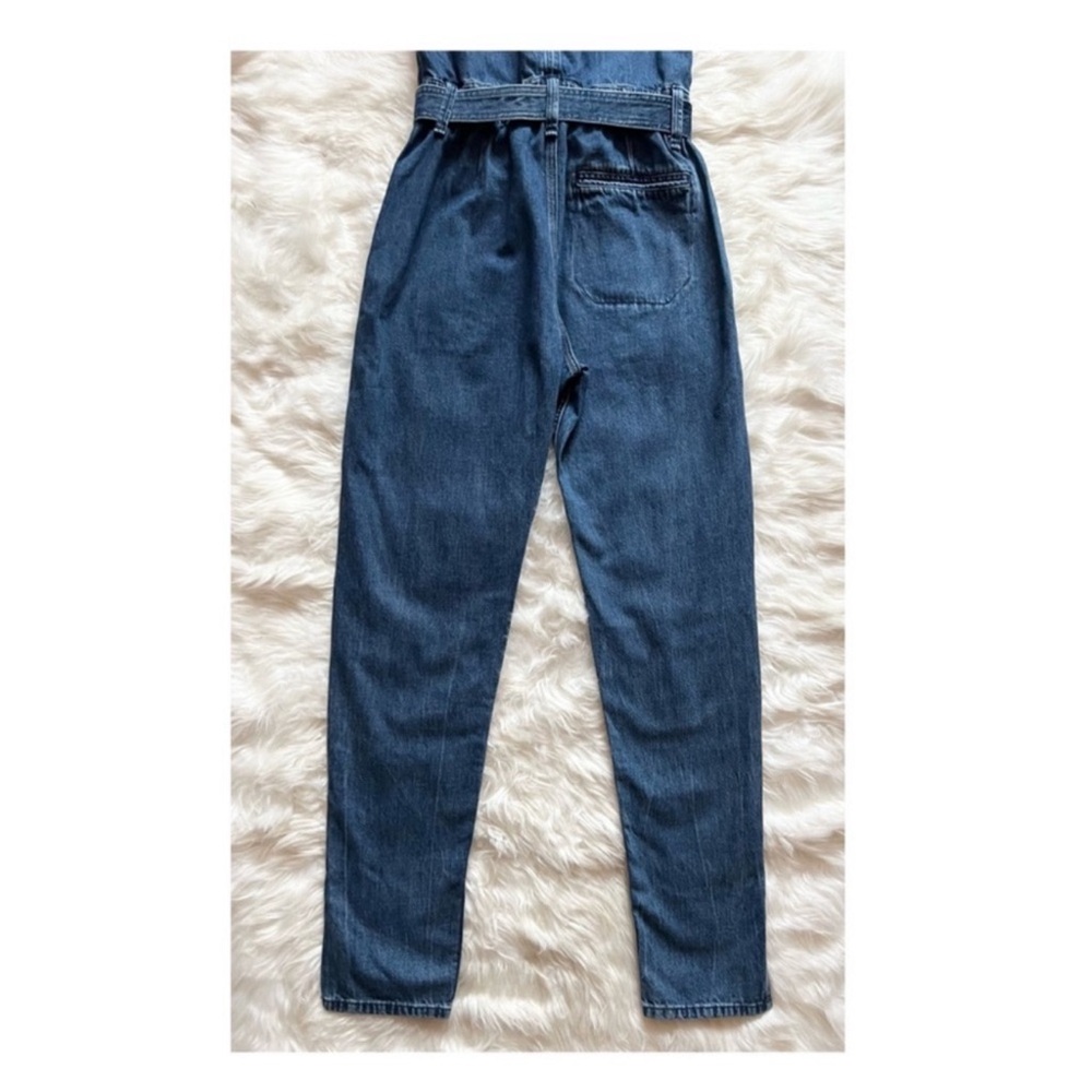 New! Rag & Bone Mia Denim Utility Jumpsuit - Picture 10 of 12
